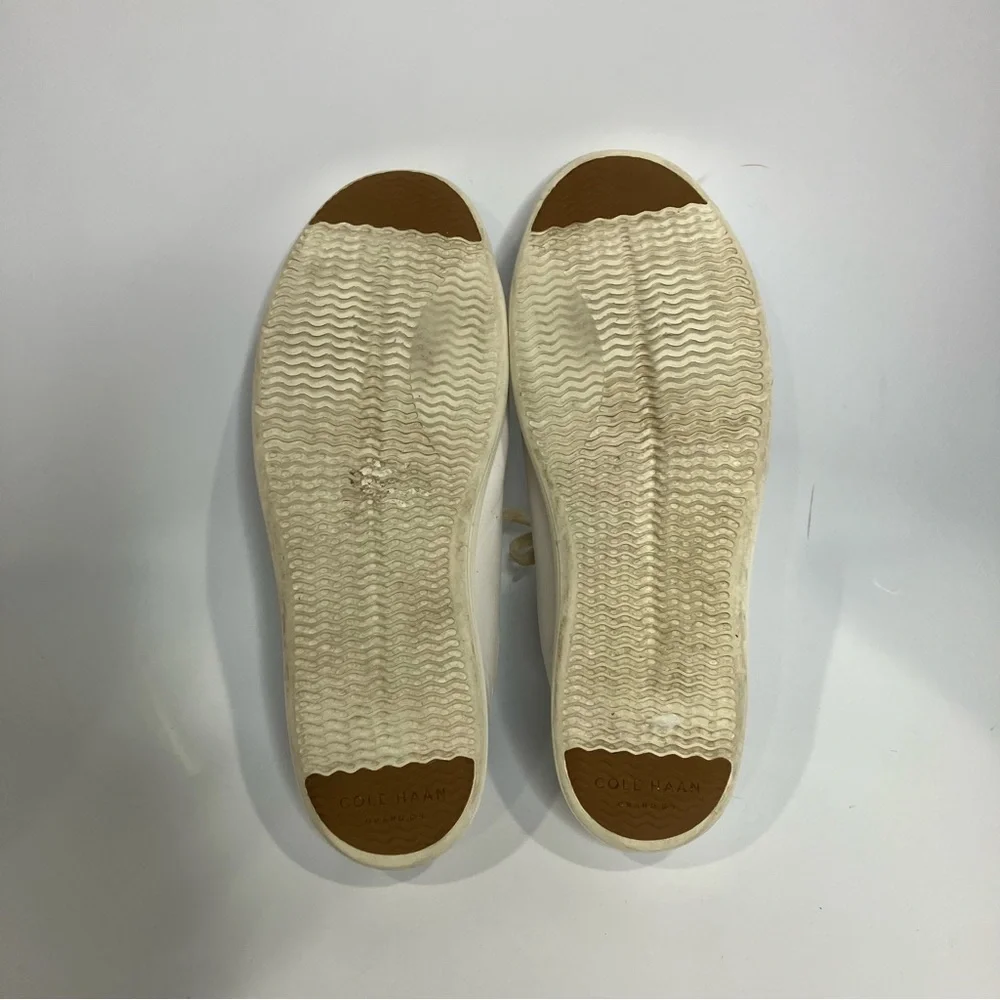 Cole Haan grand crosscourt‎ ll leather sneakers white size 8.5